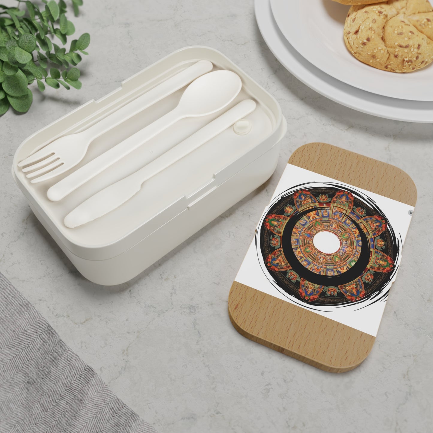 Artisan Bento Lunch Box, Eco-Friendly Food Storage, Unique Meal Prep Container, Stylish Lunch Organizer, Perfect Gift