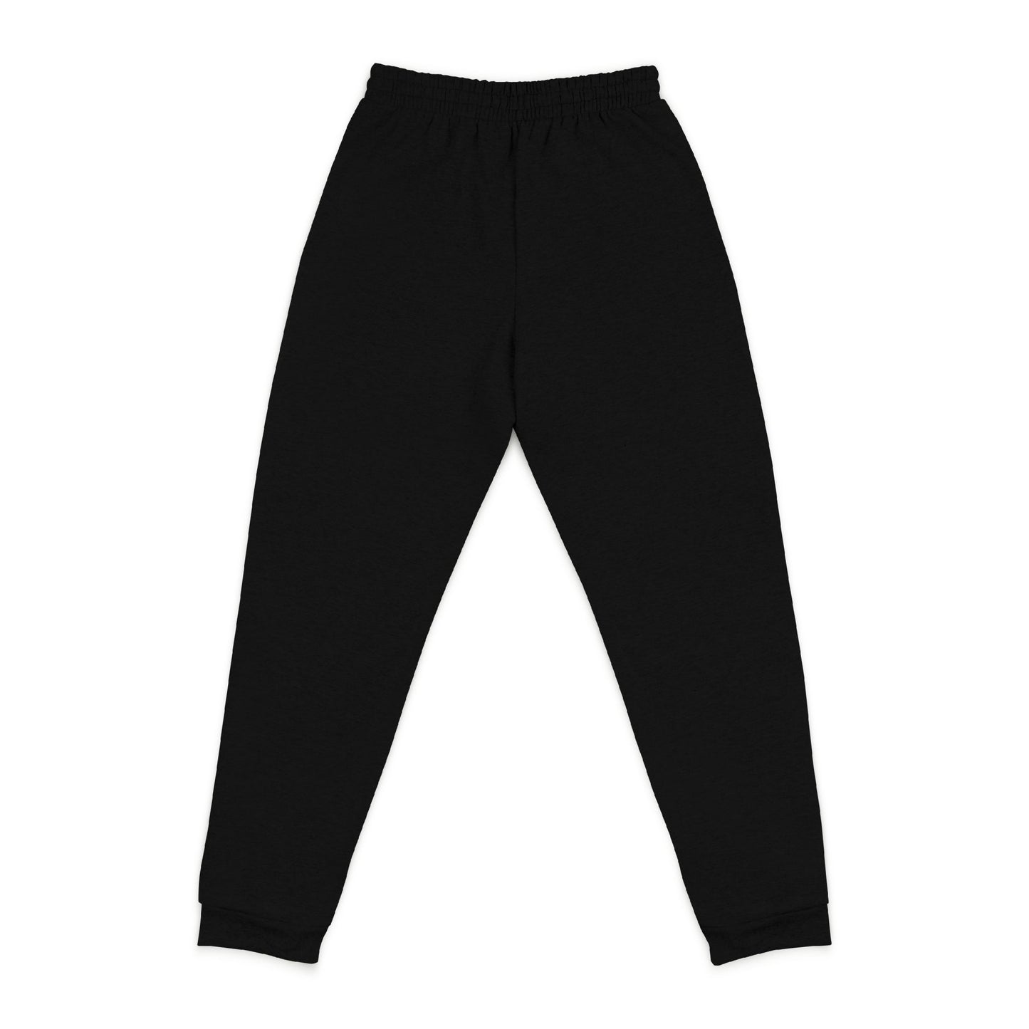 Embroidered Cozy Joggers — Small Floral Heart Chest Patch