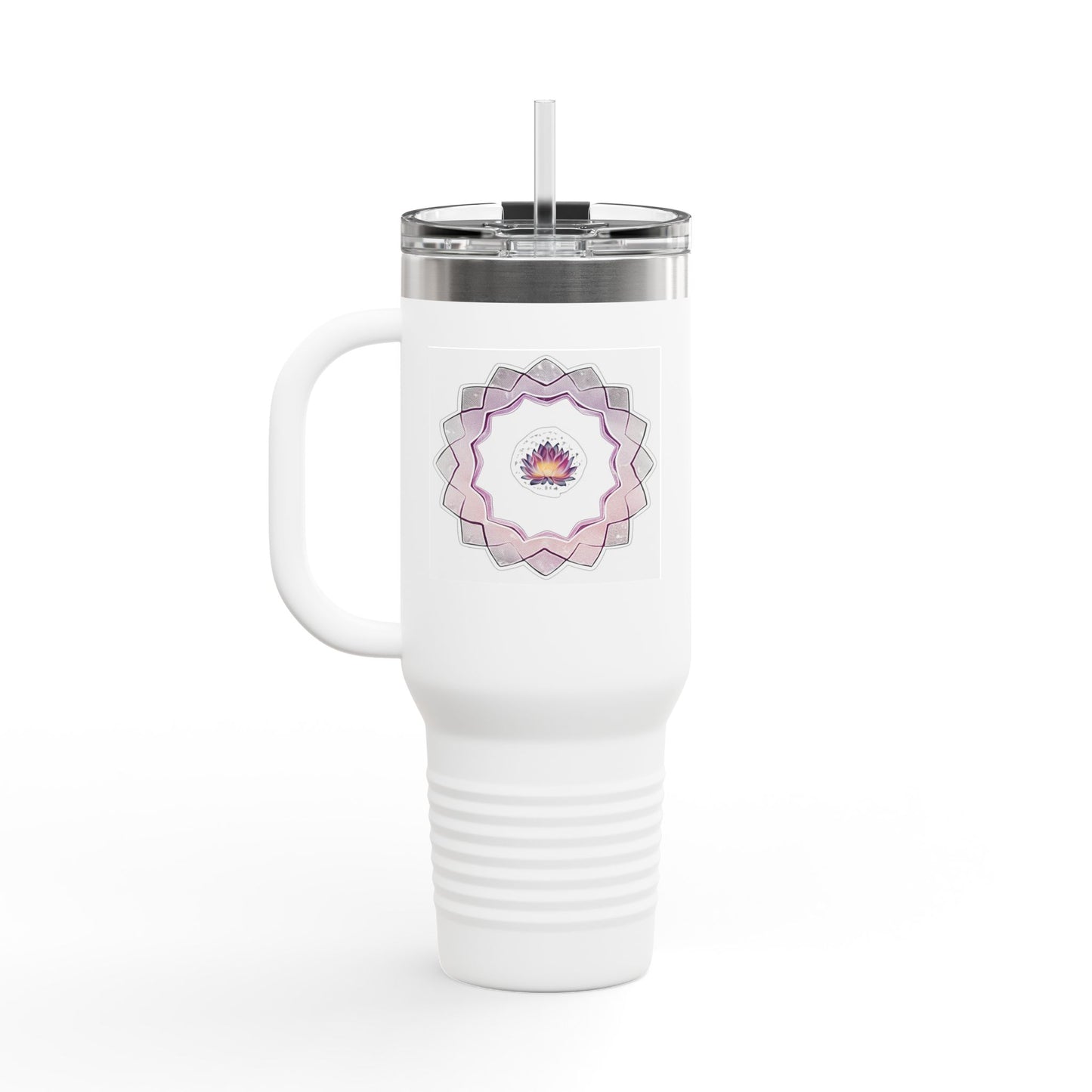 Stylish Insulated Travel Mug, 40oz | Perfect for Coffee Lovers, Outdoor Adventures, Gifts for Holidays, Floral Design