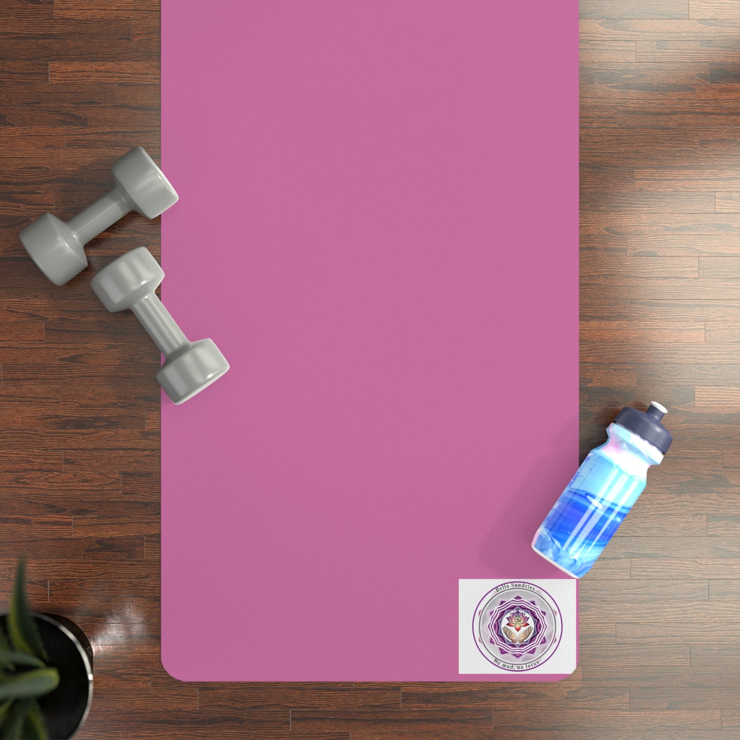 Vibrant Yoga Mat for Mindfulness, Non-Slip Exercise Mat, Ideal for Yoga Lovers, Fitness Gift, Home Workout Essential
