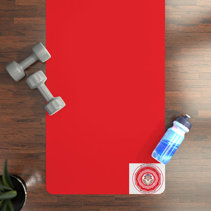 Premium Rubber Yoga Mat for Home Workouts, Non-Slip Fitness Mat, Travel Yoga Gear, Exercise Mat for All Levels, Perfect Gift for Yogis