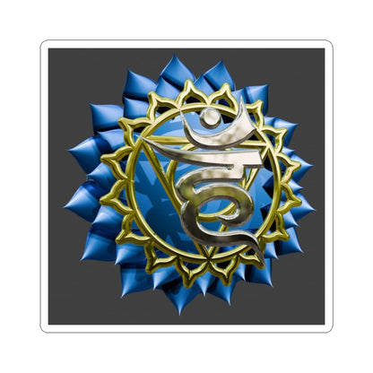 Chakra Energy Kiss-Cut Stickers for Spiritual Growth, Laptop Decor, Meditation, Yoga, Gifts for Her