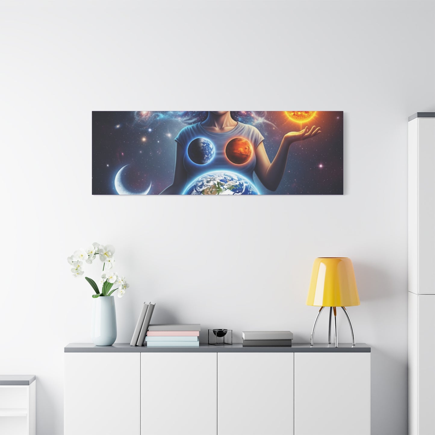 Cosmic Canvas Print - Celestial Art for Space Lovers, Home Decor, Wall Art, Gift for Astronomers, Universe Wall Hanging