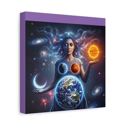 Cosmic Canvas Print - Celestial Art for Space Lovers, Home Decor, Wall Art, Gift for Astronomers, Universe Wall Hanging