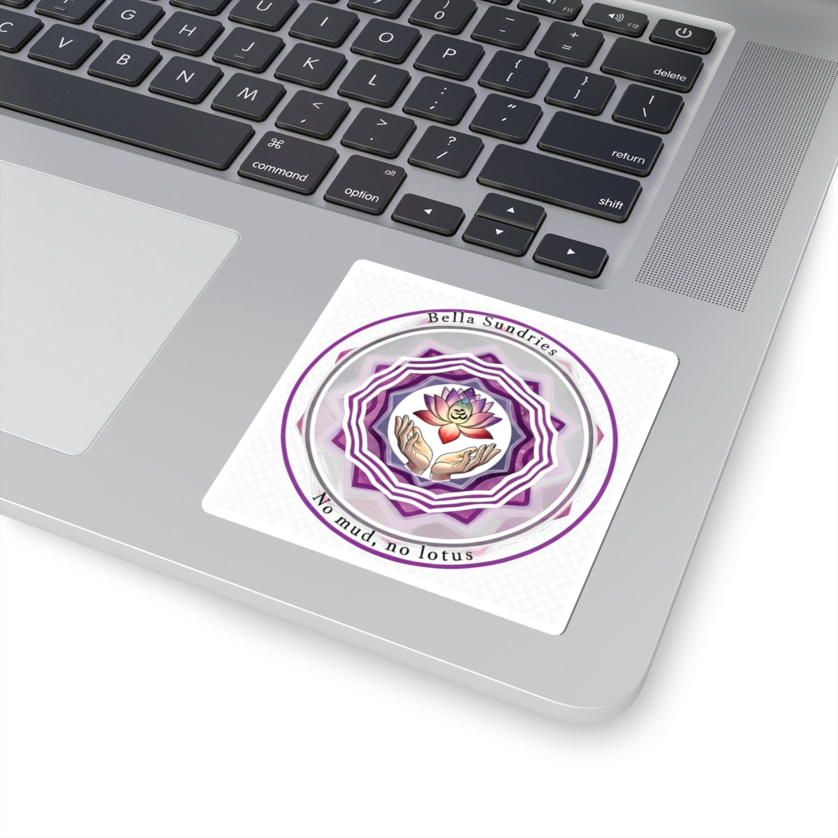 Boho Lotus Kiss-Cut Stickers | Floral Mandala Decals for Journals, Laptop, Water Bottles, Gifts, Home Decor