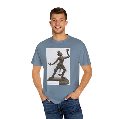 Spiritual Harmony Unisex T-shirt with Om Design, Casual Tee, Gift for Yogis, Meditation Wear, Relaxed Style