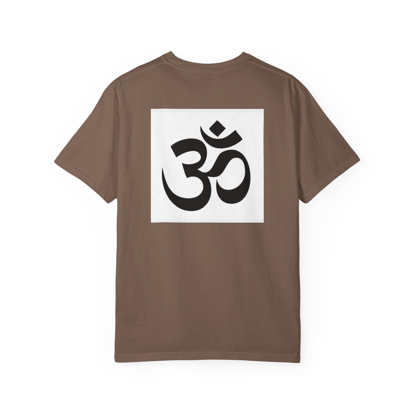 Spiritual Harmony Unisex T-shirt with Om Design, Casual Tee, Gift for Yogis, Meditation Wear, Relaxed Style
