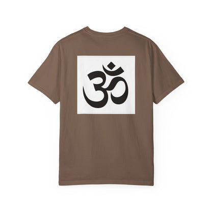 Spiritual Harmony Unisex T-shirt with Om Design, Casual Tee, Gift for Yogis, Meditation Wear, Relaxed Style