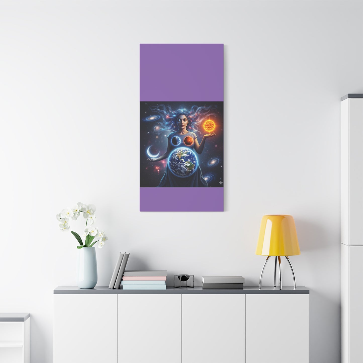 Cosmic Canvas Print - Celestial Art for Space Lovers, Home Decor, Wall Art, Gift for Astronomers, Universe Wall Hanging
