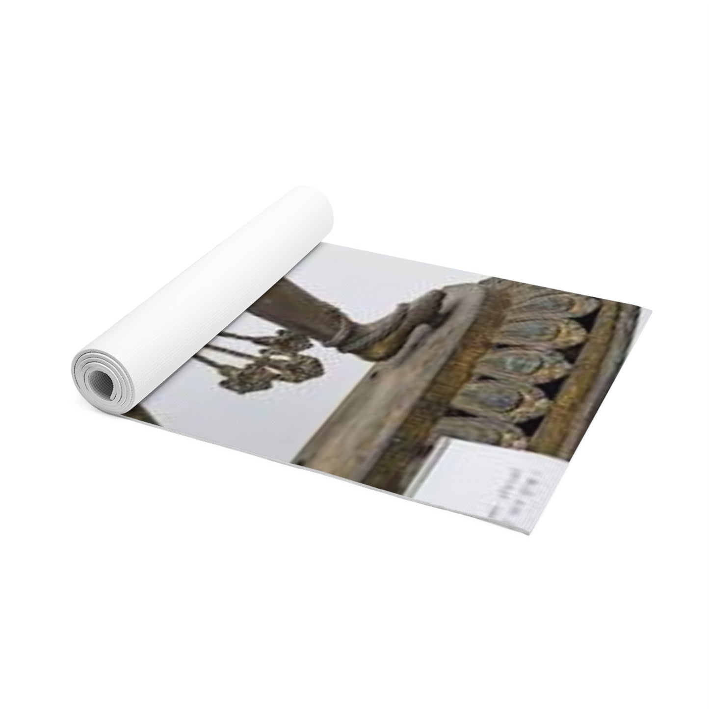 Foam Yoga Mat with Artistic Design, Meditation Mat, Eco-Friendly Exercise, Home Yoga Accessories, Gift for Yoga Lovers, Mindfulness Practice