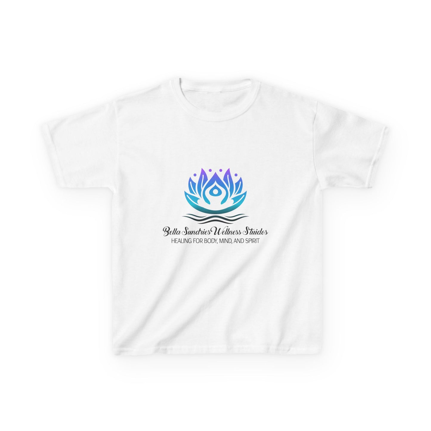 Kids Tee — ‘Progress Over Perfection’ Lotus Graphic