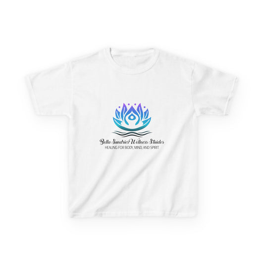 Kids Tee — ‘Progress Over Perfection’ Lotus Graphic
