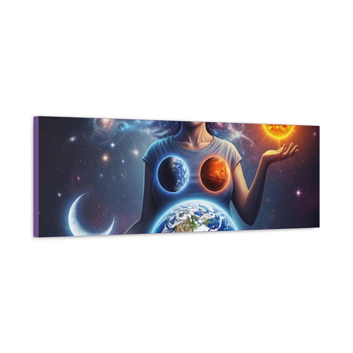 Cosmic Canvas Print - Celestial Art for Space Lovers, Home Decor, Wall Art, Gift for Astronomers, Universe Wall Hanging