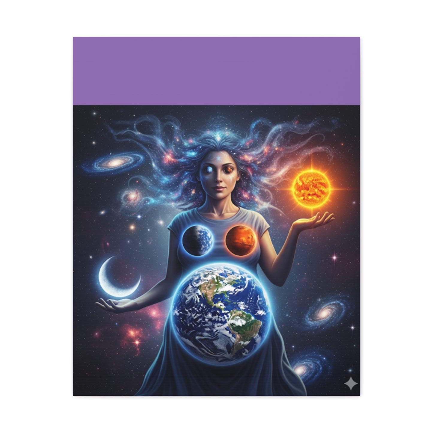 Cosmic Canvas Print - Celestial Art for Space Lovers, Home Decor, Wall Art, Gift for Astronomers, Universe Wall Hanging
