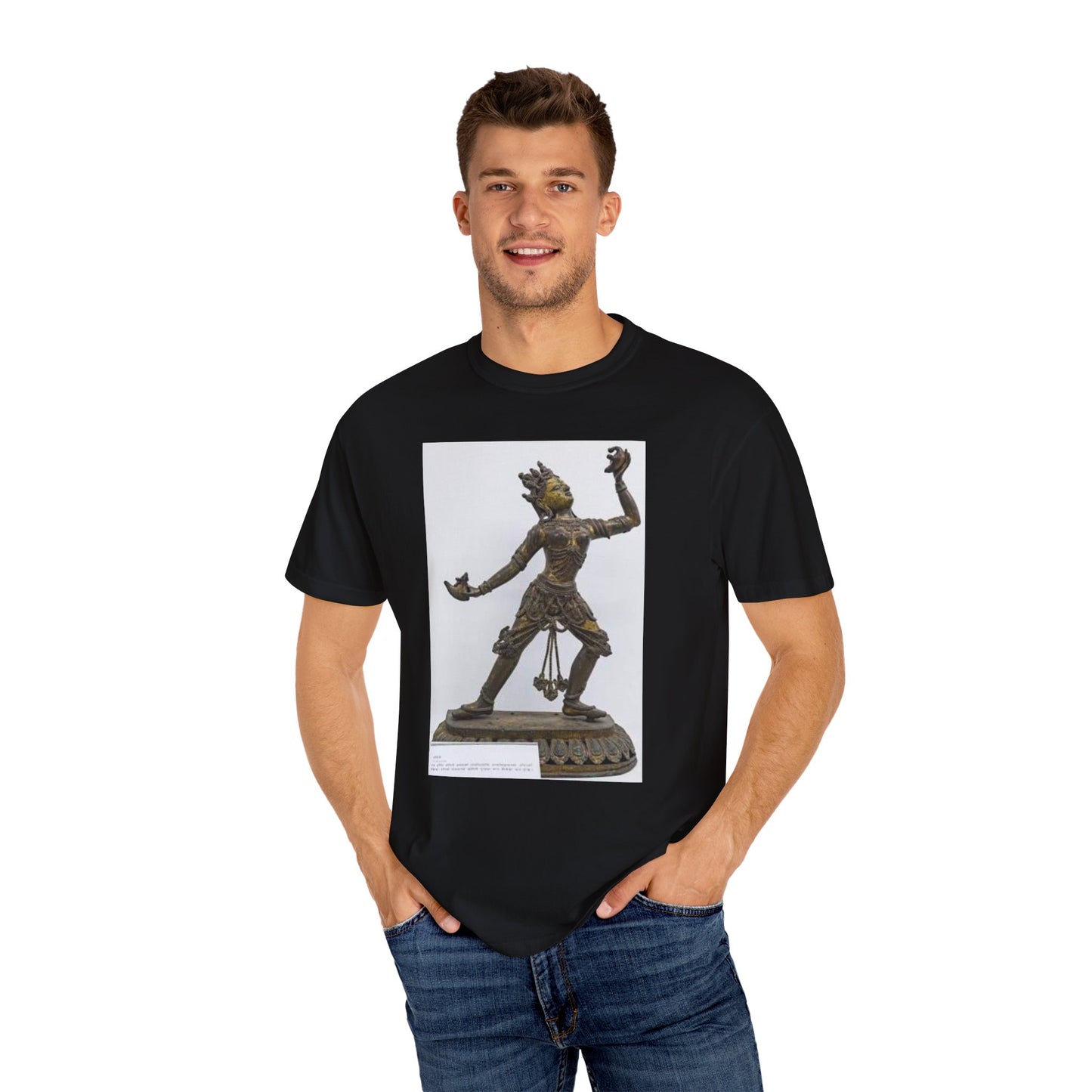Spiritual Harmony Unisex T-shirt with Om Design, Casual Tee, Gift for Yogis, Meditation Wear, Relaxed Style