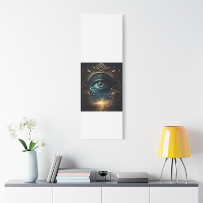 Mystical Eye Canvas Wall Art, Boho Decor, Home Wall Art, Unique Gift, Modern Artwork, Eye Design