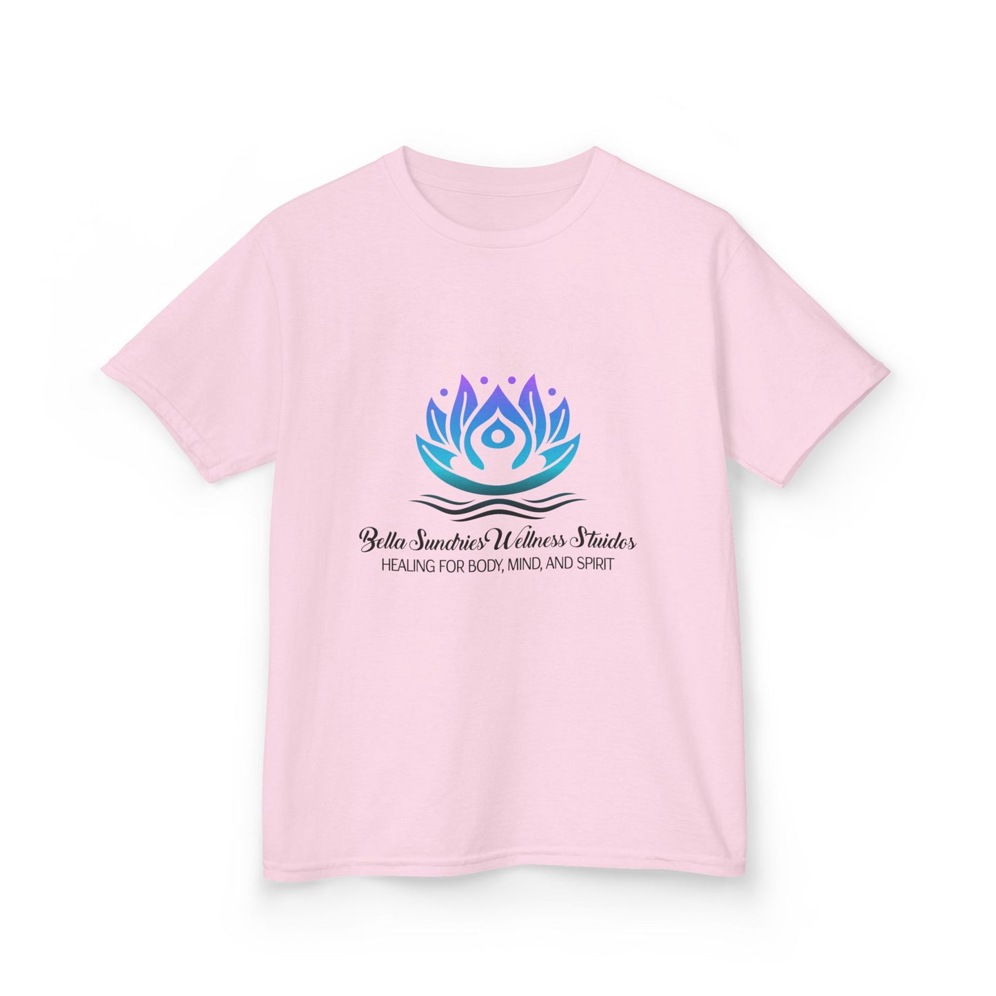 Kids Tee — ‘Progress Over Perfection’ Lotus Graphic