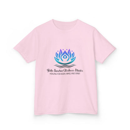 Kids Tee — ‘Progress Over Perfection’ Lotus Graphic