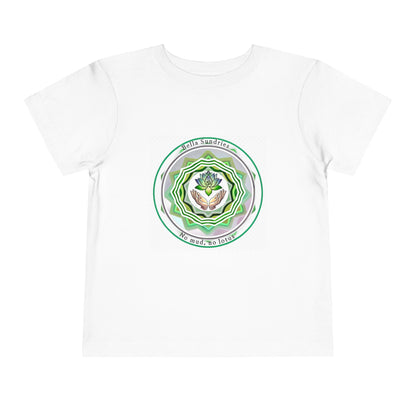 Lotus Flower Toddler Tee | Cute Short Sleeve Shirt, Kids Gift, Flower Graphic Tee, Baby Shower Gift, Summer Playtime Top