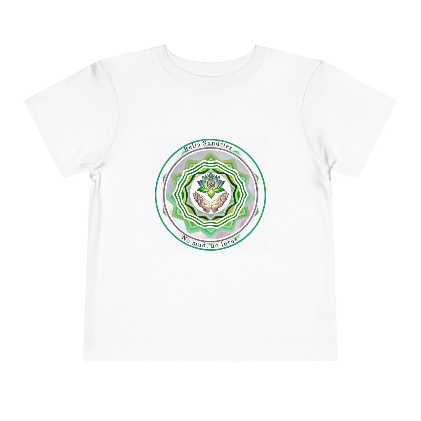 Lotus Flower Toddler Tee | Cute Short Sleeve Shirt, Kids Gift, Flower Graphic Tee, Baby Shower Gift, Summer Playtime Top