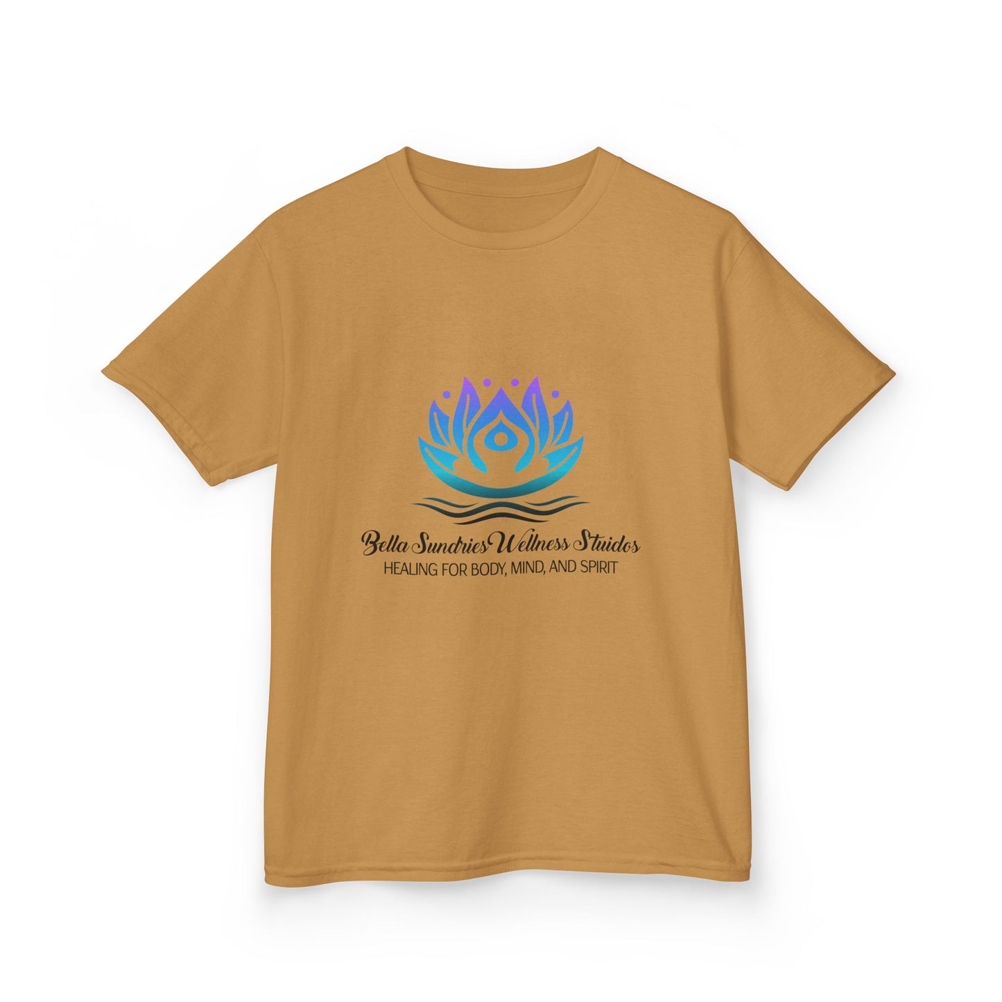 Kids Tee — ‘Progress Over Perfection’ Lotus Graphic