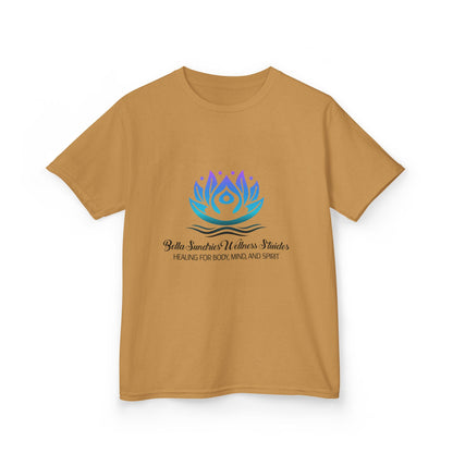 Kids Tee — ‘Progress Over Perfection’ Lotus Graphic