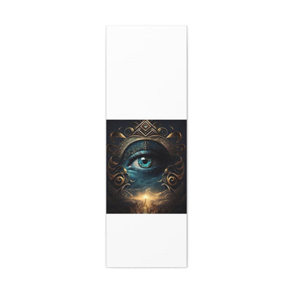 Mystical Eye Canvas Wall Art, Boho Decor, Home Wall Art, Unique Gift, Modern Artwork, Eye Design