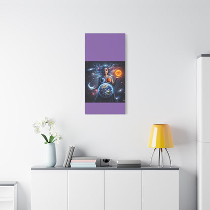 Cosmic Canvas Print - Celestial Art for Space Lovers, Home Decor, Wall Art, Gift for Astronomers, Universe Wall Hanging