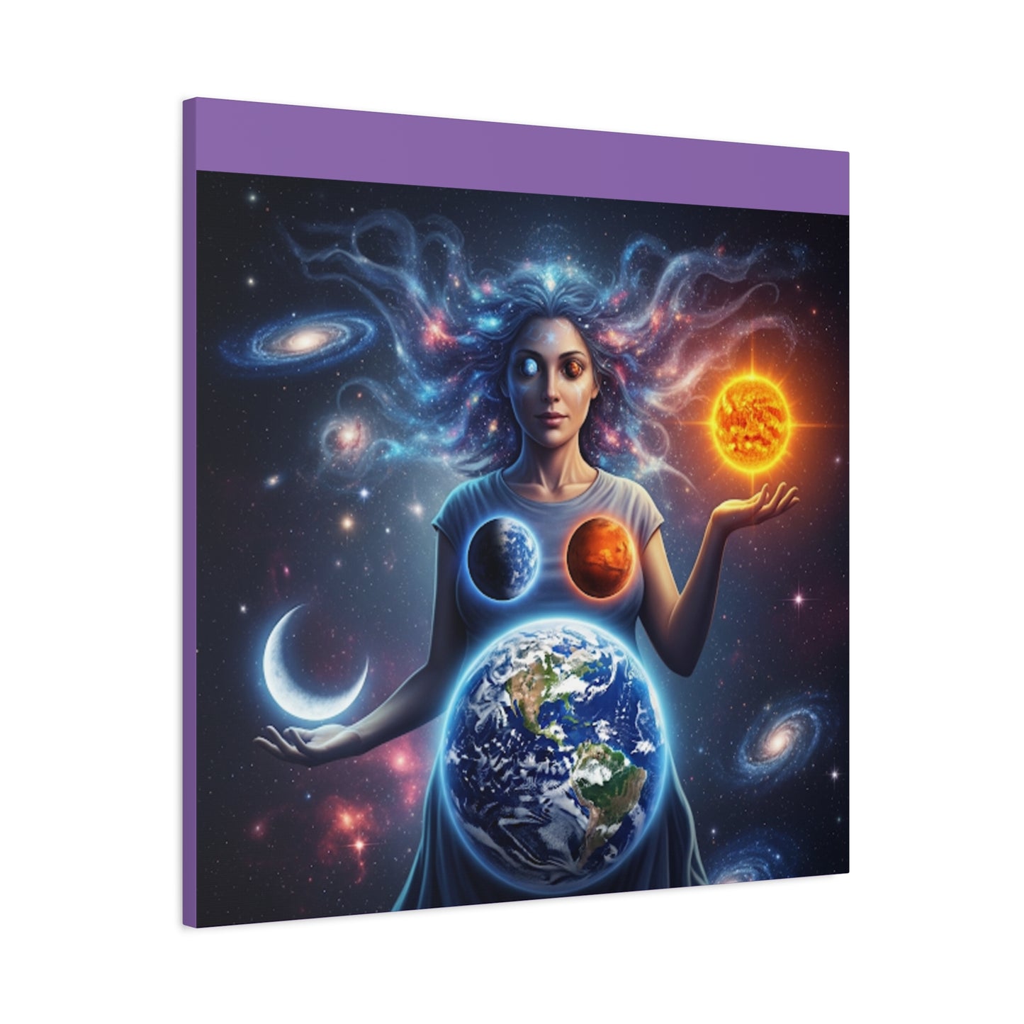 Cosmic Canvas Print - Celestial Art for Space Lovers, Home Decor, Wall Art, Gift for Astronomers, Universe Wall Hanging