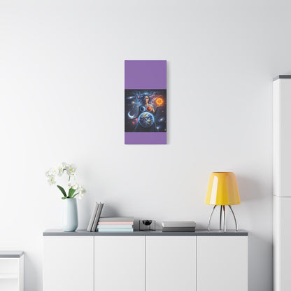 Cosmic Canvas Print - Celestial Art for Space Lovers, Home Decor, Wall Art, Gift for Astronomers, Universe Wall Hanging
