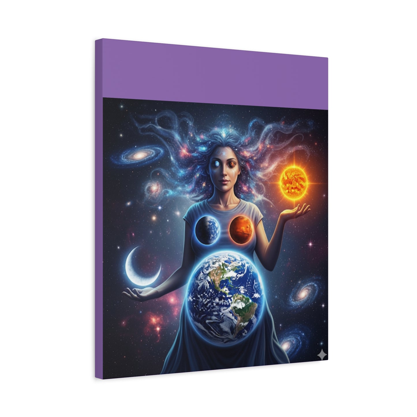 Cosmic Canvas Print - Celestial Art for Space Lovers, Home Decor, Wall Art, Gift for Astronomers, Universe Wall Hanging