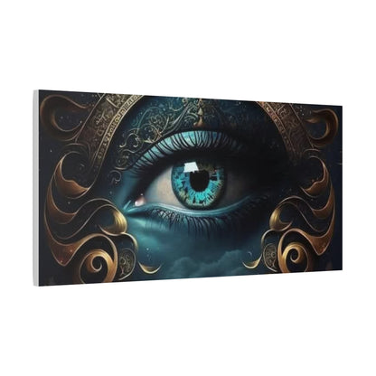 Mystical Eye Canvas Wall Art, Boho Decor, Home Wall Art, Unique Gift, Modern Artwork, Eye Design