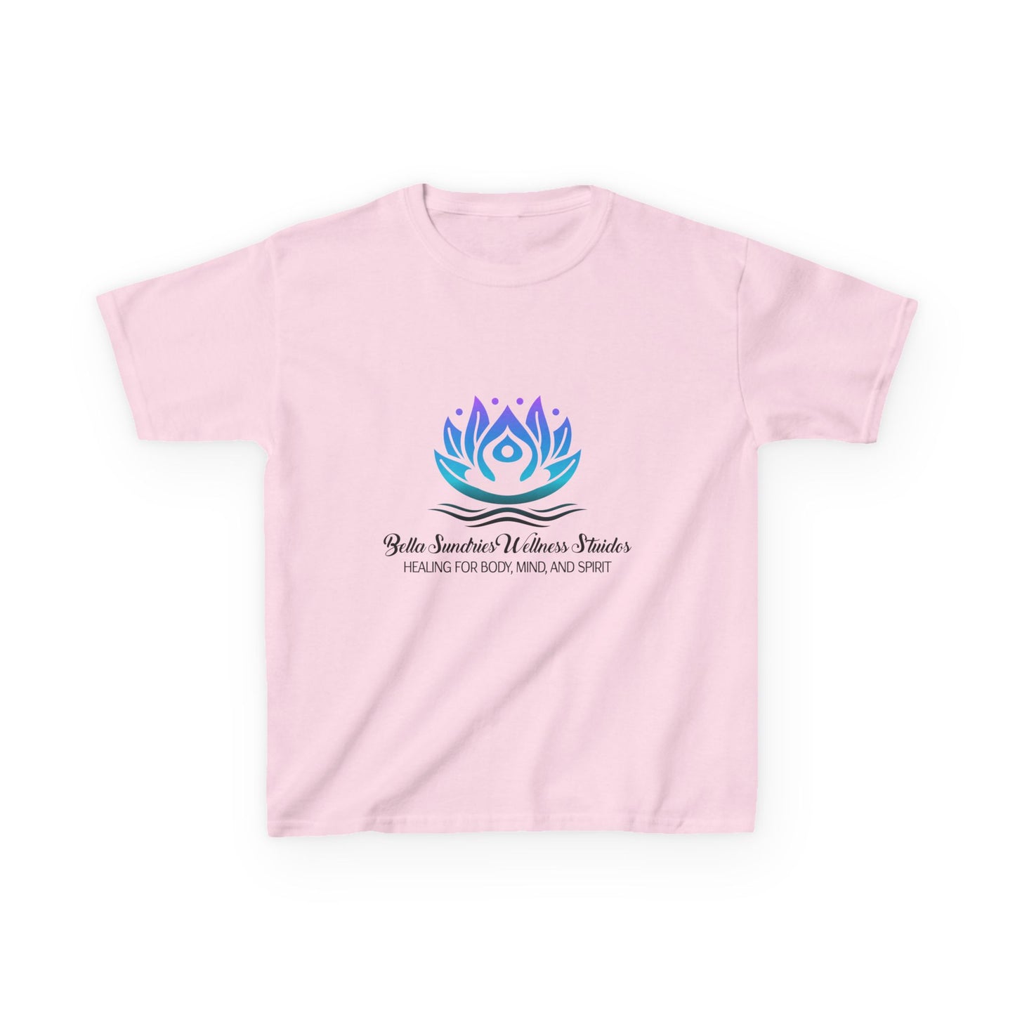 Kids Tee — ‘Progress Over Perfection’ Lotus Graphic