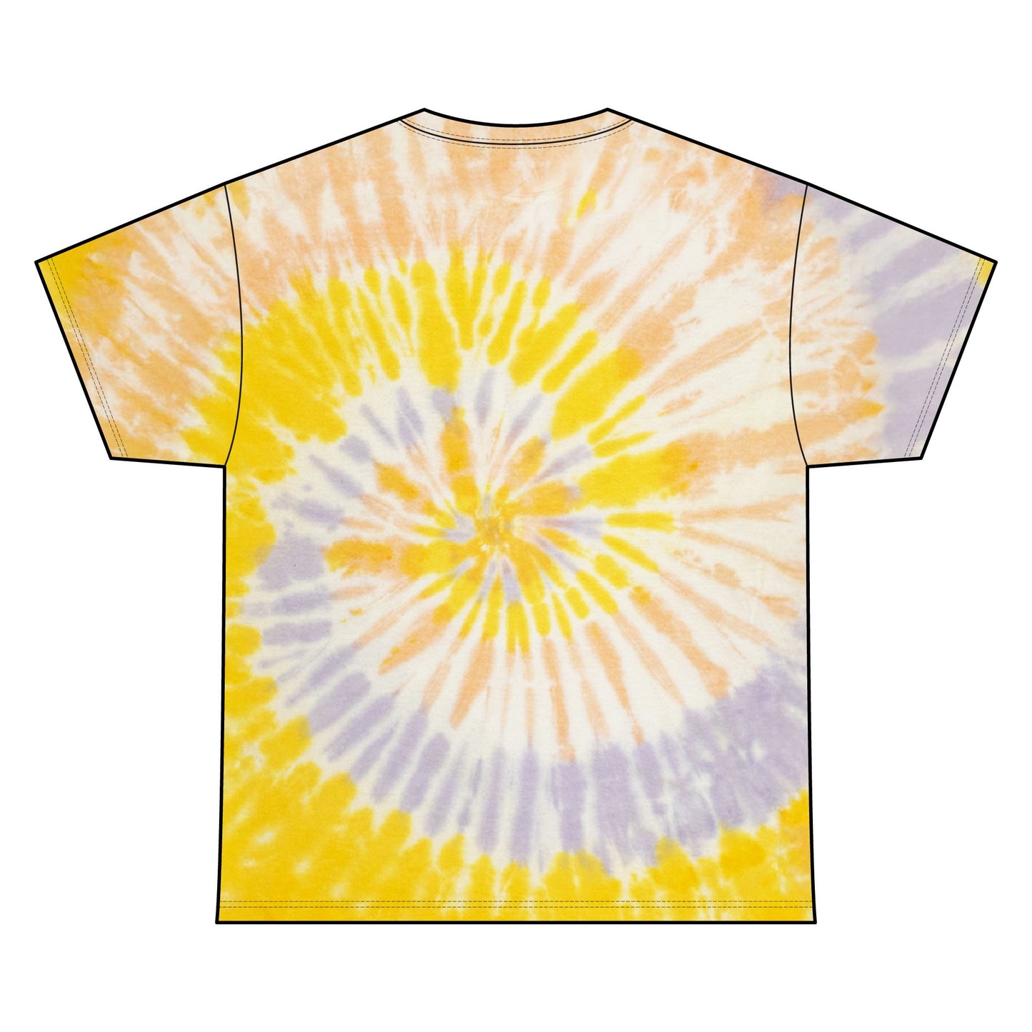 Unisex Tie Dye Cotton Tee - Boho Vibe Shirt for Summer Festivals, Beach Days, Casual Outfits, Gift for Friends, Relaxed Fit T-Shirt