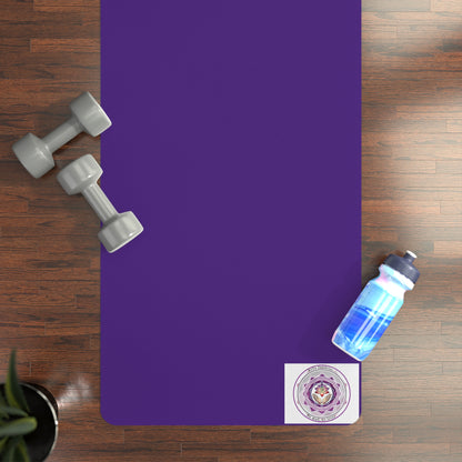 Eco-Friendly Rubber Yoga Mat for Home & Studio Sessions, Non-Slip Fitness Mat, Meditation, Perfect Gift for Yoga Lovers, Exercise Equipment