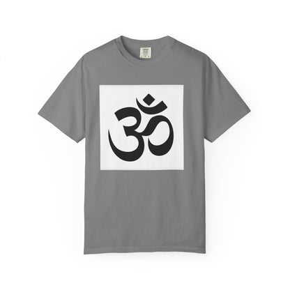Spiritual Mandala T-Shirt, Unisex Garment-Dyed Tee for Meditation, Yoga, Mindfulness, Gift for Him/Her, Boho Chic Wear