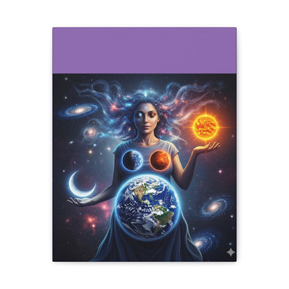 Cosmic Canvas Print - Celestial Art for Space Lovers, Home Decor, Wall Art, Gift for Astronomers, Universe Wall Hanging