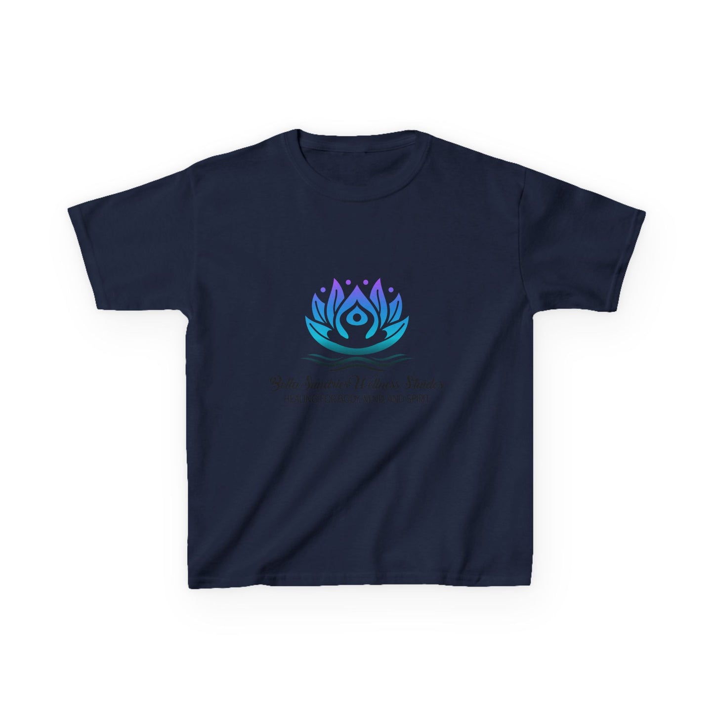 Kids Tee — ‘Progress Over Perfection’ Lotus Graphic
