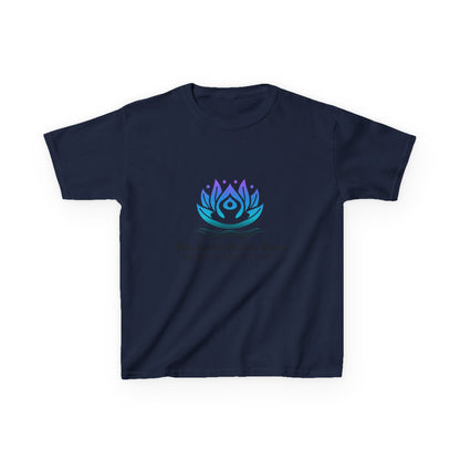 Kids Tee — ‘Progress Over Perfection’ Lotus Graphic
