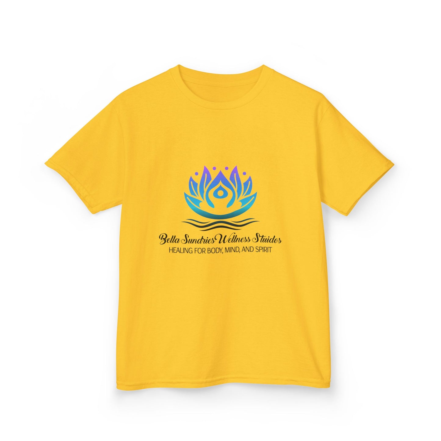 Kids Tee — ‘Progress Over Perfection’ Lotus Graphic