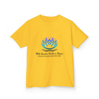 Kids Tee — ‘Progress Over Perfection’ Lotus Graphic