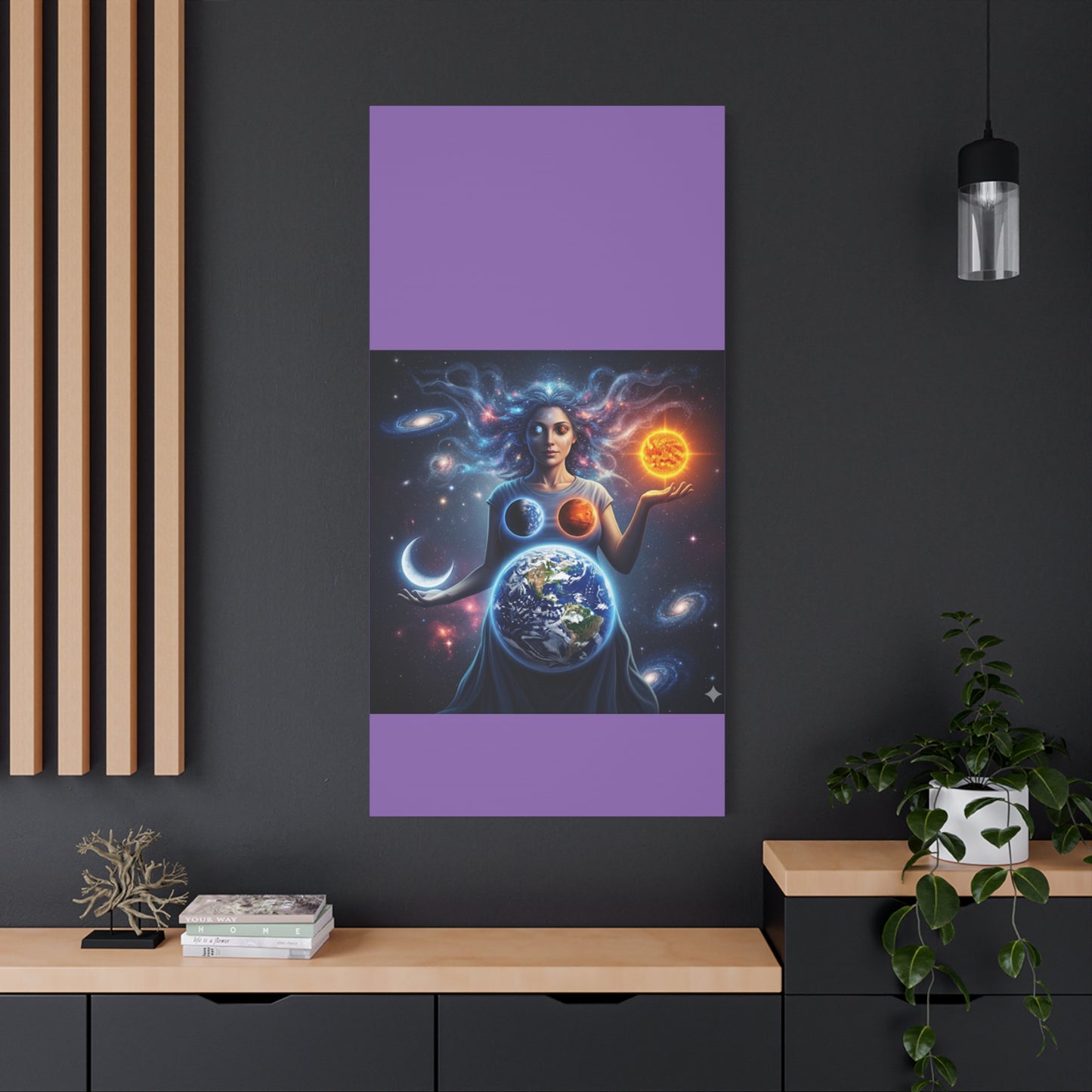 Cosmic Canvas Print - Celestial Art for Space Lovers, Home Decor, Wall Art, Gift for Astronomers, Universe Wall Hanging