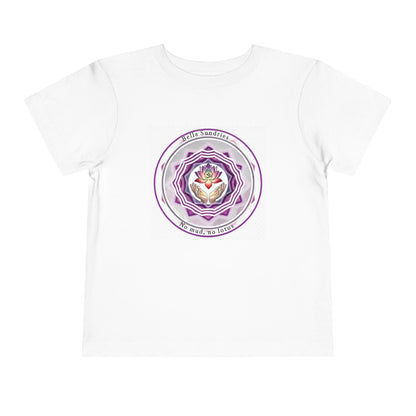 Lotus Flower Toddler Tee | Cute Short Sleeve Shirt, Kids Gift, Flower Graphic Tee, Baby Shower Gift, Summer Playtime Top