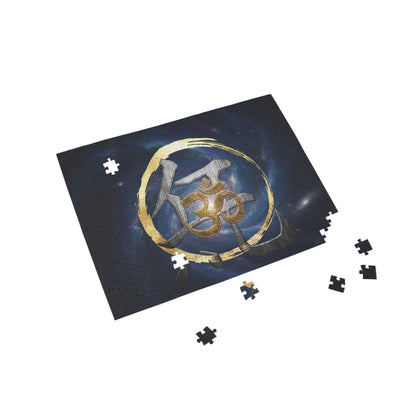 Om Symbol Galaxy Jigsaw Puzzle — Meditation & Spirituality 96–1000 Piece