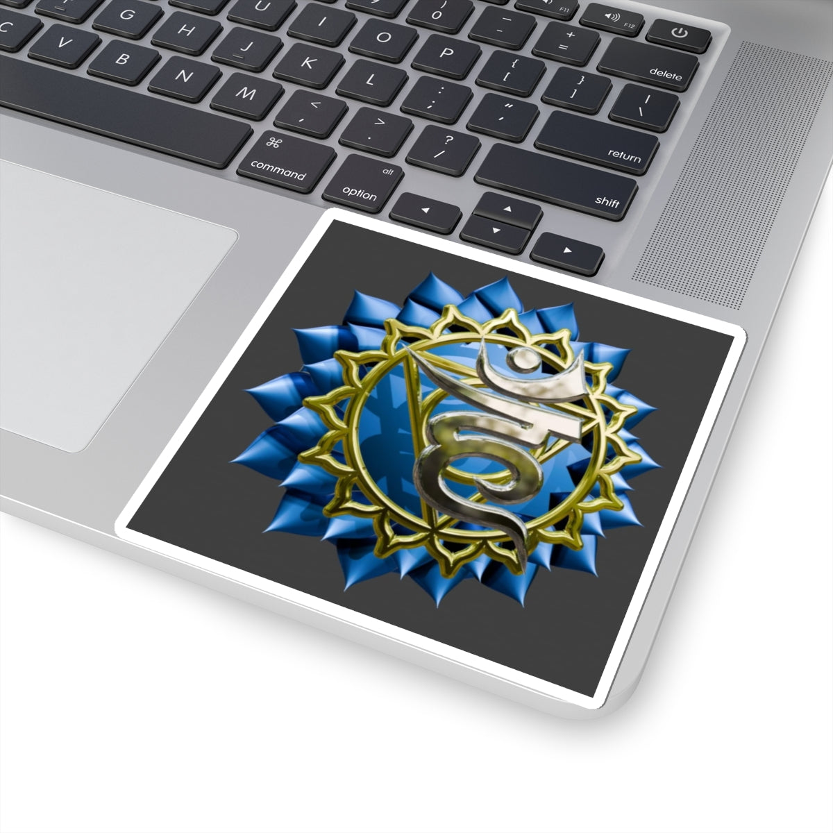 Chakra Energy Kiss-Cut Stickers for Spiritual Growth, Laptop Decor, Meditation, Yoga, Gifts for Her