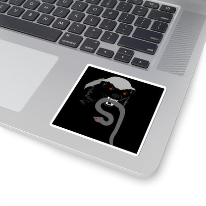 Bold Animal Kiss-Cut Stickers - Perfect for Laptops, Water Bottles, Phone Cases, Journals, Gifts