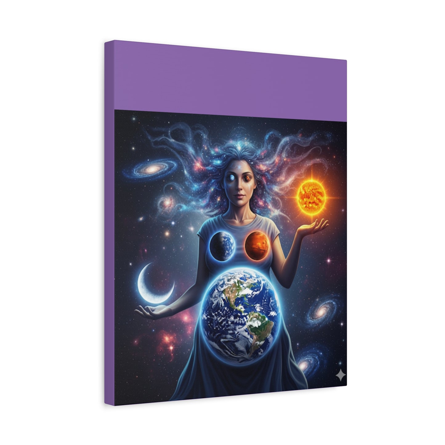 Cosmic Canvas Print - Celestial Art for Space Lovers, Home Decor, Wall Art, Gift for Astronomers, Universe Wall Hanging