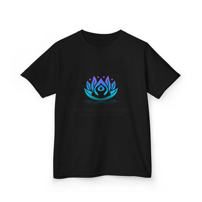 Kids Tee — ‘Progress Over Perfection’ Lotus Graphic
