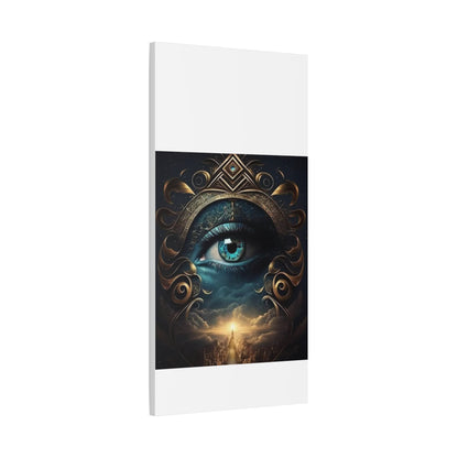 Mystical Eye Canvas Wall Art, Boho Decor, Home Wall Art, Unique Gift, Modern Artwork, Eye Design