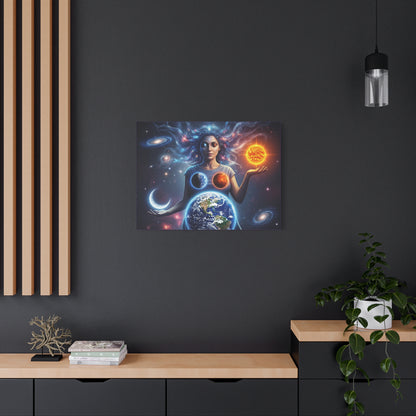 Cosmic Canvas Print - Celestial Art for Space Lovers, Home Decor, Wall Art, Gift for Astronomers, Universe Wall Hanging